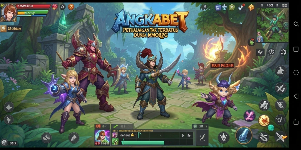 Tampilan gameplay ANGKABET yang memukau dan penuh aksi.
