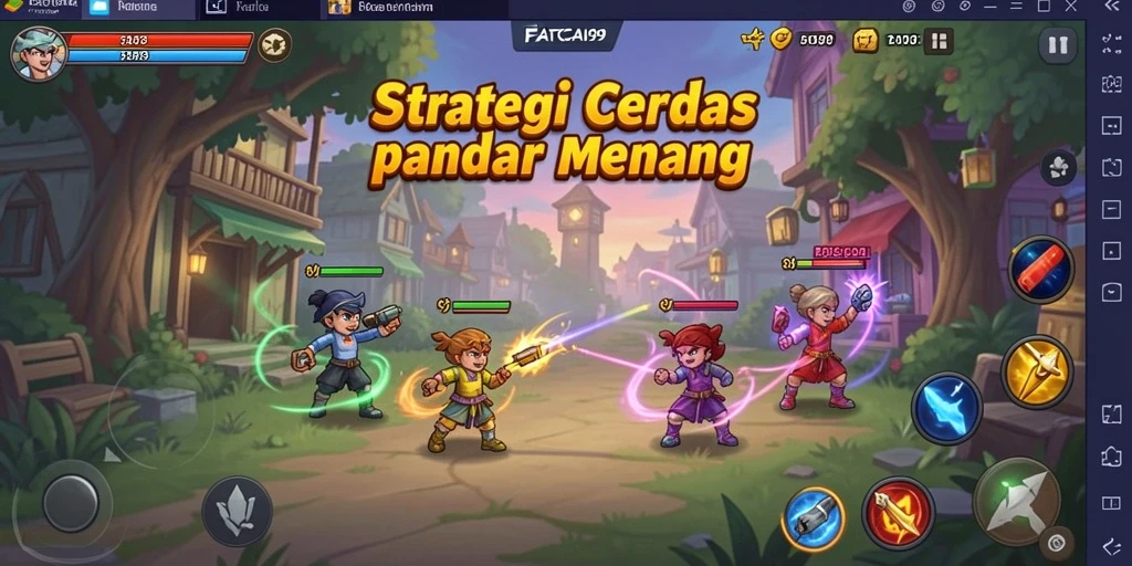 Tampilan gameplay seru dari FATCAI99 dengan strategi yang mendalam.