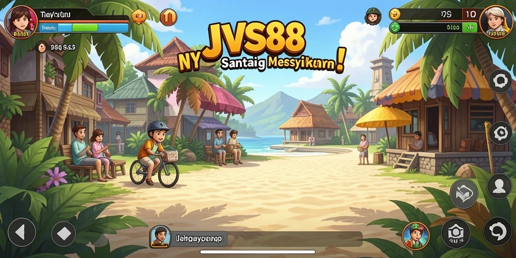 Screenshot JVS88 menampilkan gameplay santai dan mengasyikkan.