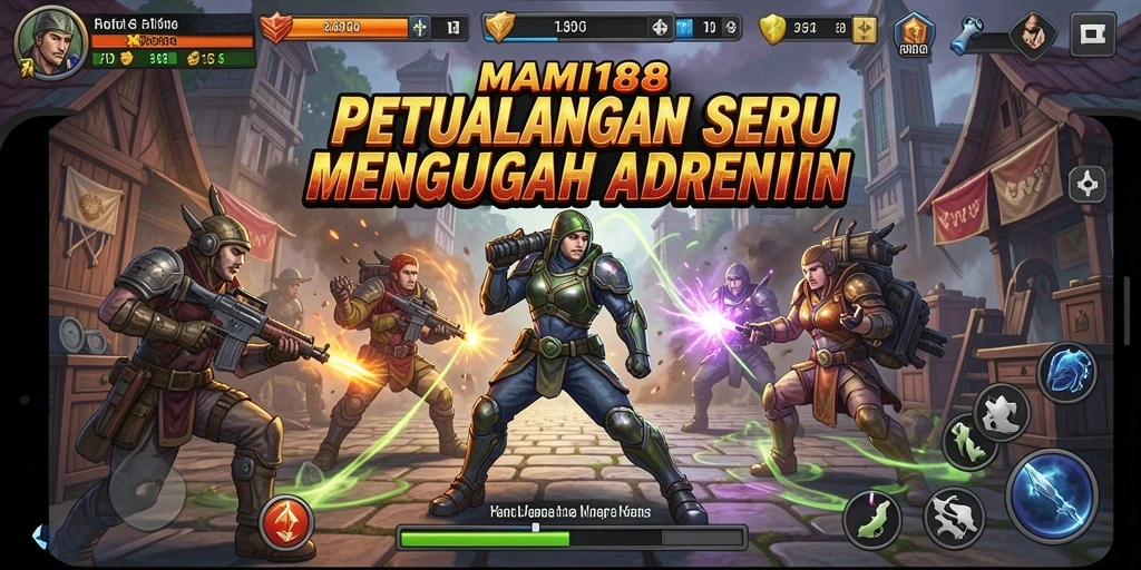 Gameplay seru di MAMI188 dengan berbagai rintangan yang menantang.
