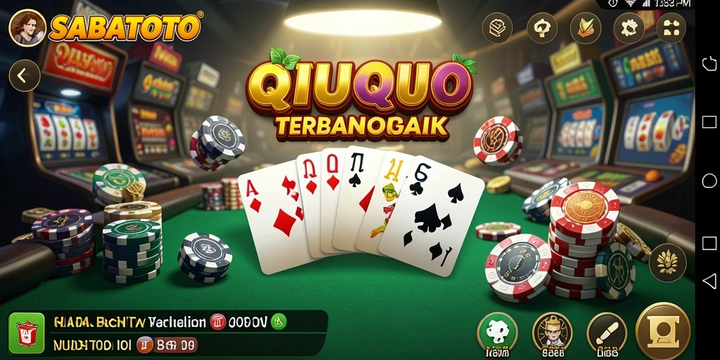Gameplay QiuQiu yang seru dan menantang di SABATOTO.