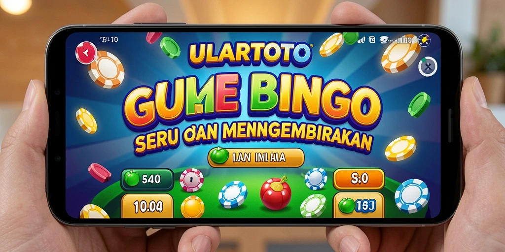 Tampilan gameplay ULARTOTO dengan suasana Bingo yang menyenangkan.