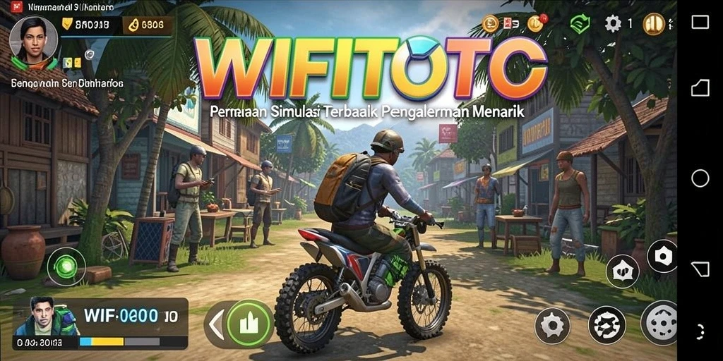 Tangkapan layar permainan WIFITOTO menunjukkan dunia simulasi yang mendebarkan.